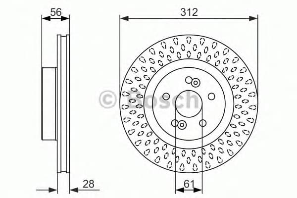 Brake Disc 0986479723