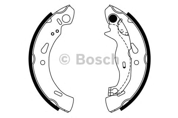 Brake Shoe Set 0986487753