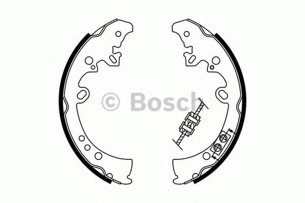 Brake Shoe Set 0986487787