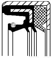 Shaft Seal, manual transmission 01037195B - image 6