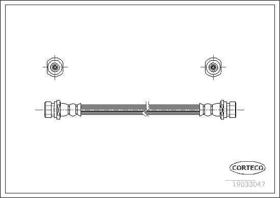 Brake Hose 19033047 - image 2