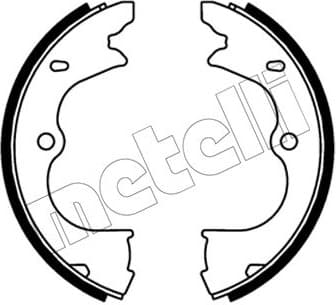 Brake shoes handbrake 53-0743