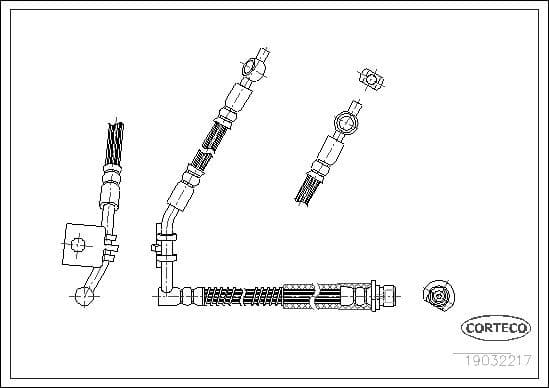 Brake Hose 19032217 - image 2