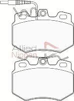 Brake Pad Set, disc brake CBP1515