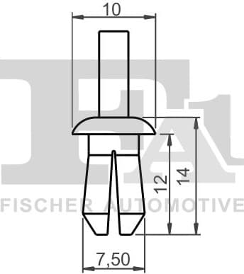 Clip, trim/protection strip 11-20004.25 - image 2