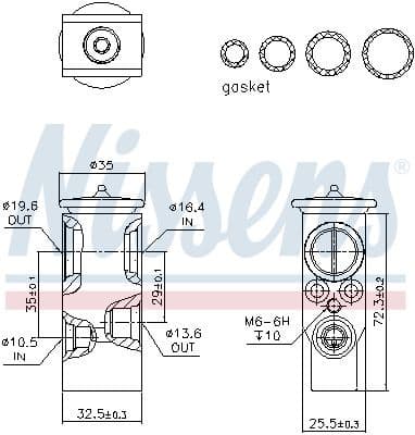 Expansion Valve, air conditioning ** FIRST FIT ** 999396 - image 6
