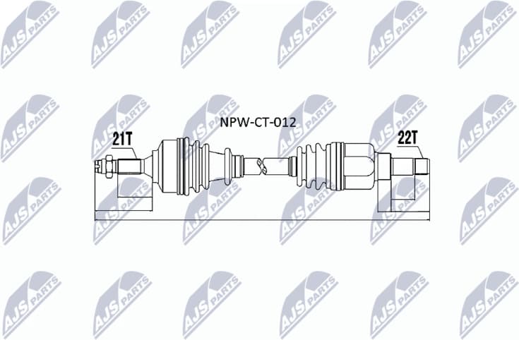 Drive Shaft NPW-CT-012