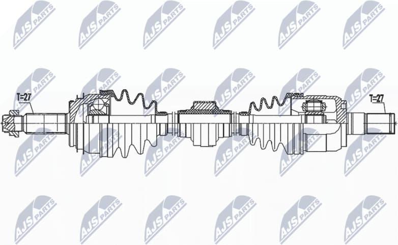 Drive Shaft NPW-HY-620