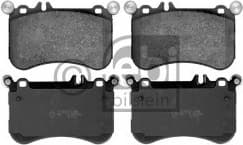 Brake Pad Set, disc brake 116134