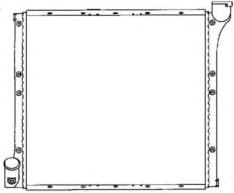Radiator, engine cooling 503001