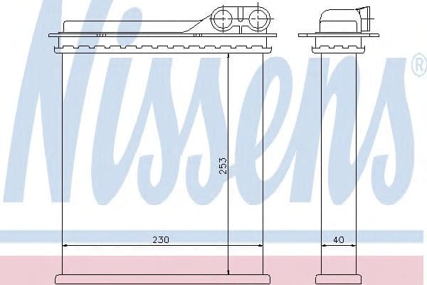 Heat Exchanger, interior heating 73363