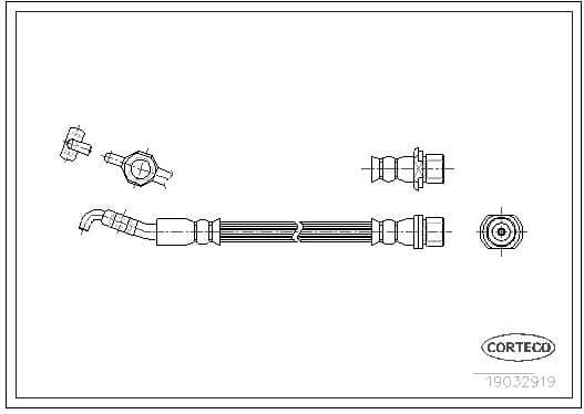 Brake Hose 19032919 - image 2