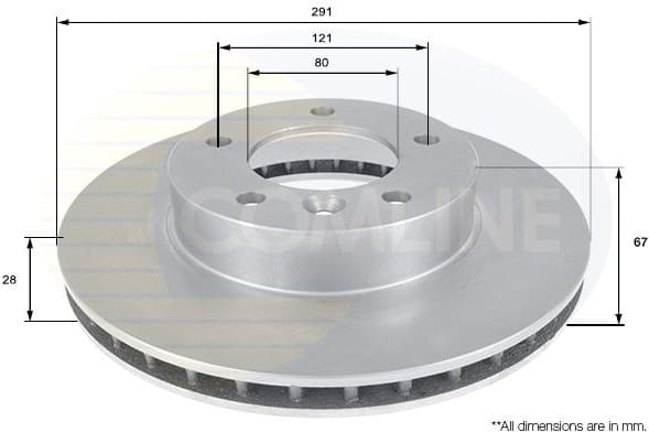 Brake Disc ADC1222V