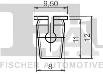 Clip, trim/protection strip 12-60003.25 - image 2