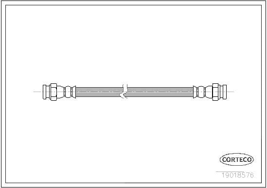 Brake Hose 19018576 - image 2