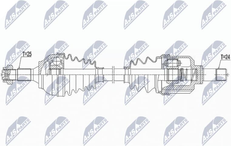 Drive Shaft NPW-CT-103