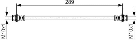 Brake Hose 1 987 481 A59