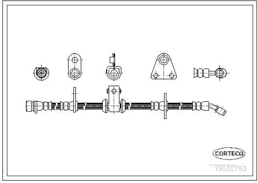 Brake Hose 19032753 - image 2