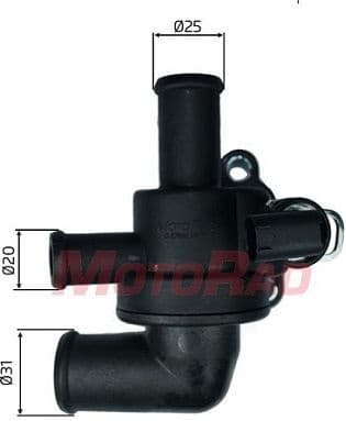 Thermostat, coolant Heavy Duty Line 547-91K
