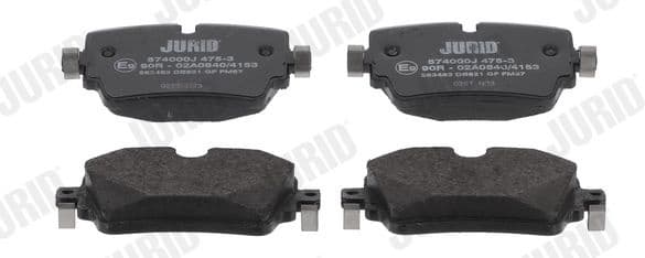 Brake Pad Set, disc brake 574000J