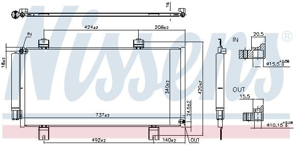 Condenser, air conditioning ** FIRST FIT ** 941039 - image 6