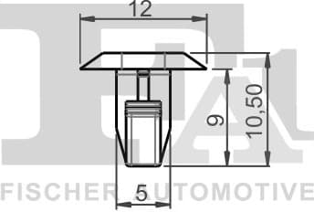 Clip, trim/protection strip 22-40032.25 - image 2