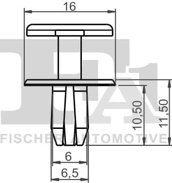 Clip, trim/protection strip 12-20006.10 - image 2