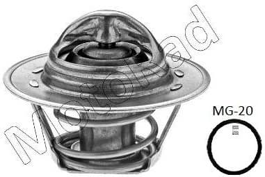 Thermostat, coolant 305-75K
