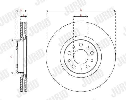 Brake Disc COAT+ 563719JC - image 2