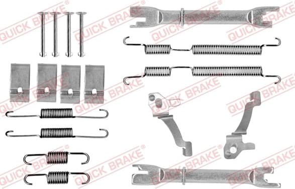 Accessory Kit, brake shoes 105-0017S
