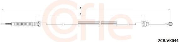 Cable Pull, manual transmission 92.2CB.VK044