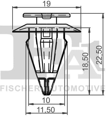 Clip, trim/protection strip 14-40017.5 - image 2