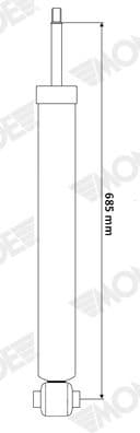 Shock Absorber MONROE ORIGINAL (Gas Technology) G43161