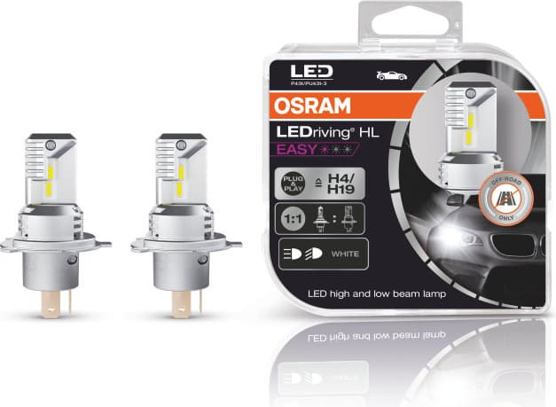 OSRAM Bulbs H4-LEDrivig HL EASY 2vnt - 64193DWESY-HCB