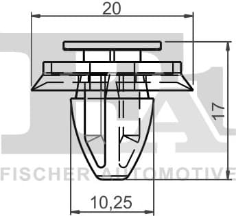 Clip, trim/protection strip 21-40012.10 - image 2