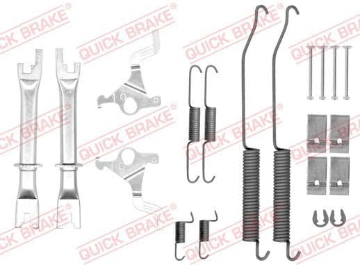 Accessory Kit, brake shoes 105-0036S