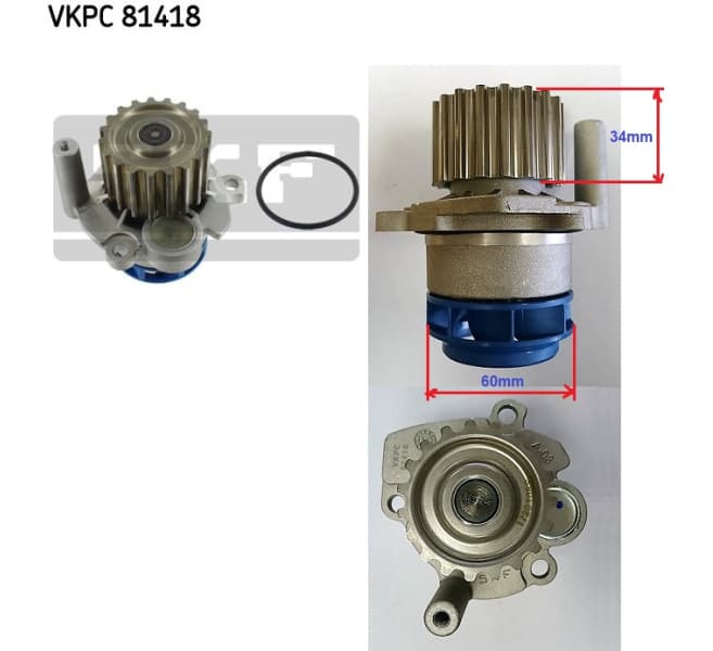 Water pump cooling system VKPC81418 - image 2