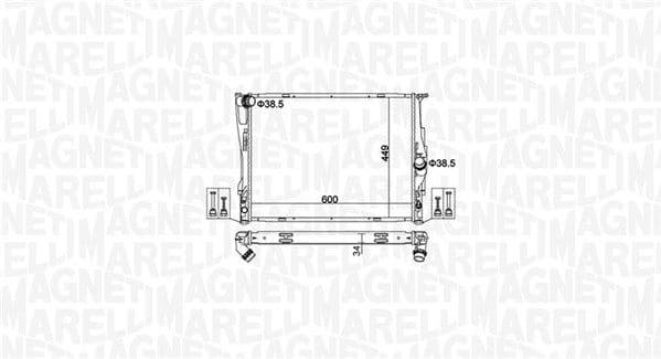 Radiator, engine cooling 350213162700 - image 2