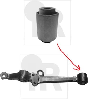 Silentblock front axle 87-03015