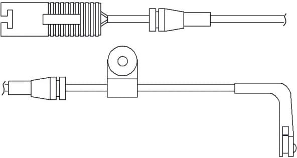 Brake pad wear indicator WS0202A