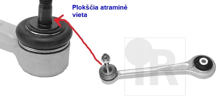 Arm rear suspension EPB042