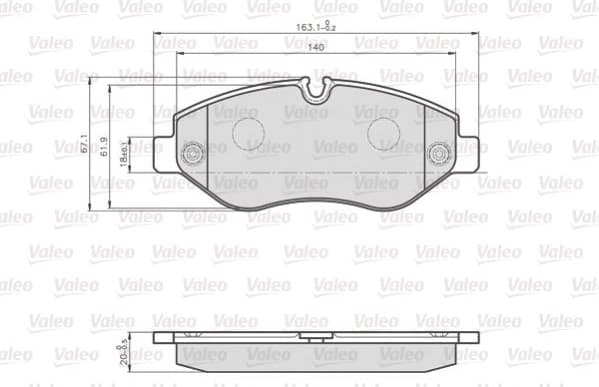 Brake Pad Set, disc brake OPTIPACK for LCV 872192 - image 2