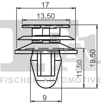 Clip, trim/protection strip 21-40016.10 - image 2