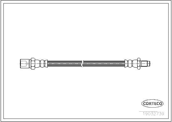 Brake Hose 19032739 - image 2