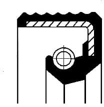 Shaft Seal, power take-off 01012588B - image 2