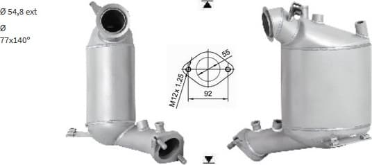 Soot, particle filter, DPF FD7010