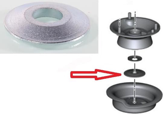 Suspension Strut Support Mount GH-361538