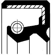 Shaft Seal, wheel hub 19016619B - image 2