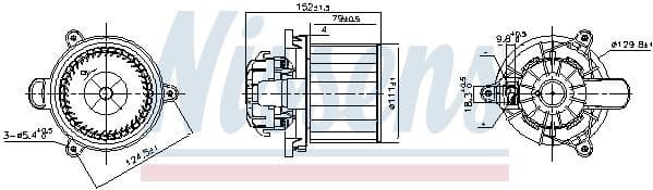 Interior Blower 87626