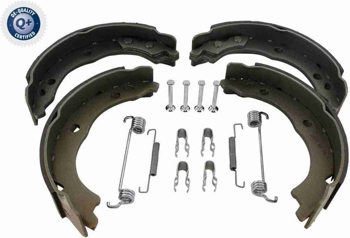 Brake Shoe Set, parking brake Q+, original equipment manufacturer quality V22-0059